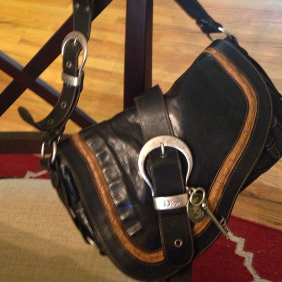 Christian Dior Gaucho Saddle Bag—- this was never sold, buyers cancelled - Picture 1 of 9